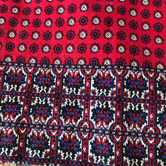 Talbots Red White and Blue Skirt Size 10 - Picture 2 of 6